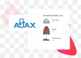 Mini Cart Widget - WooCommerce Elementor Widgets Ajax Javascript png