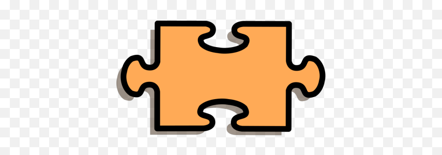Puzzle Piece Test Png Svg Clip Art For Web - Download Clip Dark Orange Puzzle Piece Clipart,Puzzle Piece Icon Png