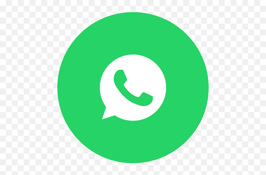 Messaging Messenger Round Icon - Whatsapp Logo Circle Png,Circle Logo