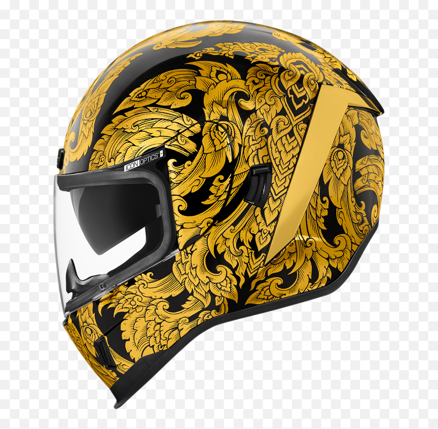 Icon Airform Motorcycle Full - Face Helmet Esthetique Euromoto Icon Airform Esthetique Helmet Png,Icon Moto