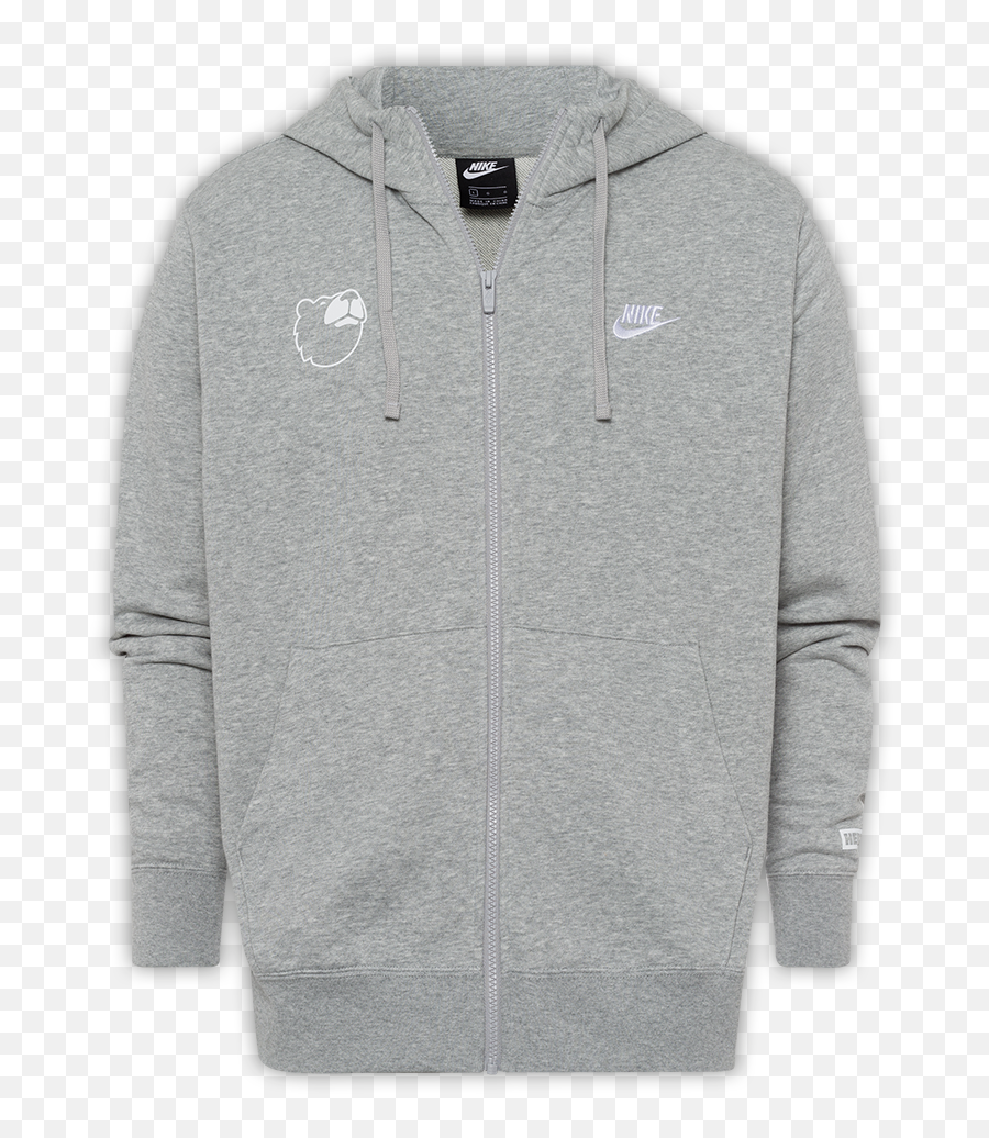 Hooded Jacket Nike Bear - Long Sleeve Png,Icon Hood Jacket