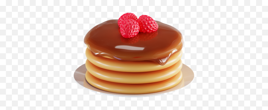 Pancake Icon - Download In Line Style Crempog Png,Pancakes Icon