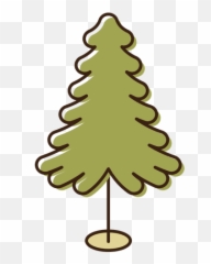 Christmas Tree Cartoon Icon 4 Transparent Png U0026 Svg Vector - Dibujos De La Textura
