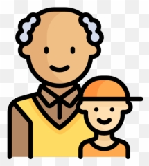 Free Icon Grandfather - Family Vector png