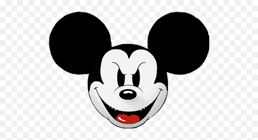 Download Mickey Mouse Png Head Clipart Royalty Free Stock - Mickey Mouse Angry Face,Mouse Png