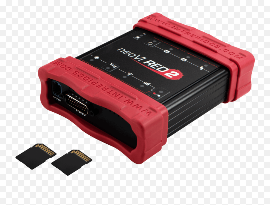 Vehicle Network Adapters Intrepid Control Systems Inc - Neovi Red 2 Png,Red X On Ethernet Icon