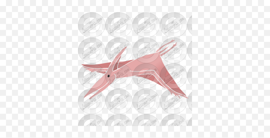 Pterodactyl Stencil For Classroom Therapy Use - Great Airliner Png,Pterodactyl Png