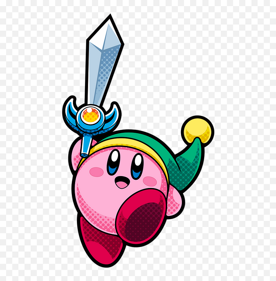 Clip Art Royalty Free Battle Clipart - Kirby Sword Png,Kirby Png