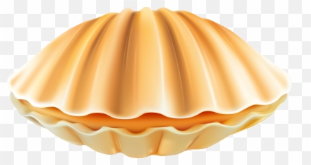 Clam Shell Png Clip Art Transparent - Clam Shell Png,Shell Png