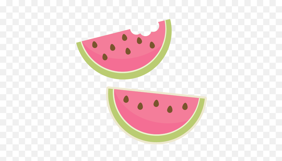 Watermelon Slices Svg Cutting File - Cute Watermelon Slice Watermelon Clipart Png,Watermelon Slice Png
