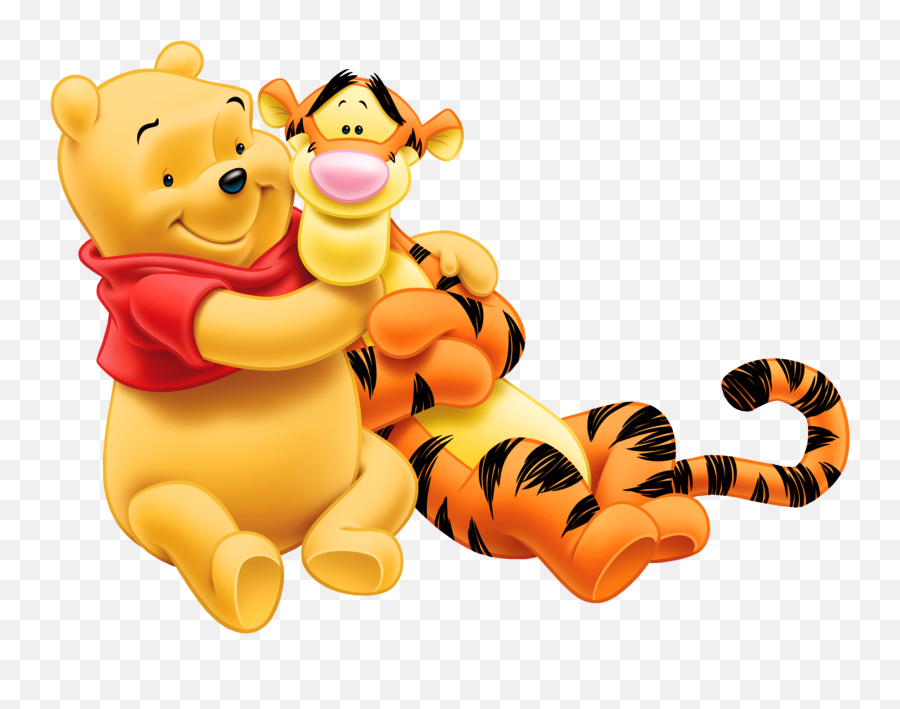 Cartoon Png Images - Tigger And Winnie The Pooh,Transparent Cartoons