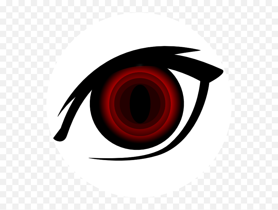 Yespress - Red Anime Eye Transparent Png,Anime Eyes Png