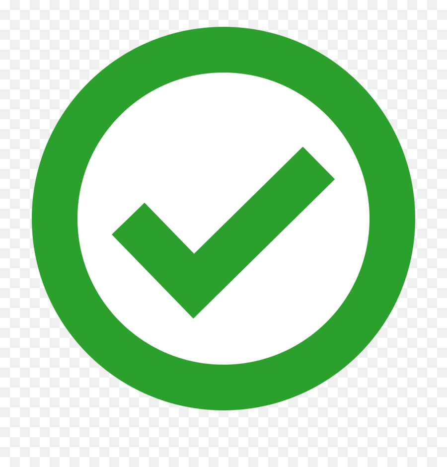 Circle Green Tick Png - Icon Checklist Png,Checkmark Png Transparent