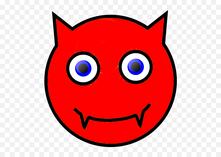 Download Hd Devil Face Png - Emoticon,Devil Face Png
