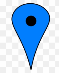 Push Pin Icon - Google Map Blue Dot 342x597 Png Clipart Pushpin