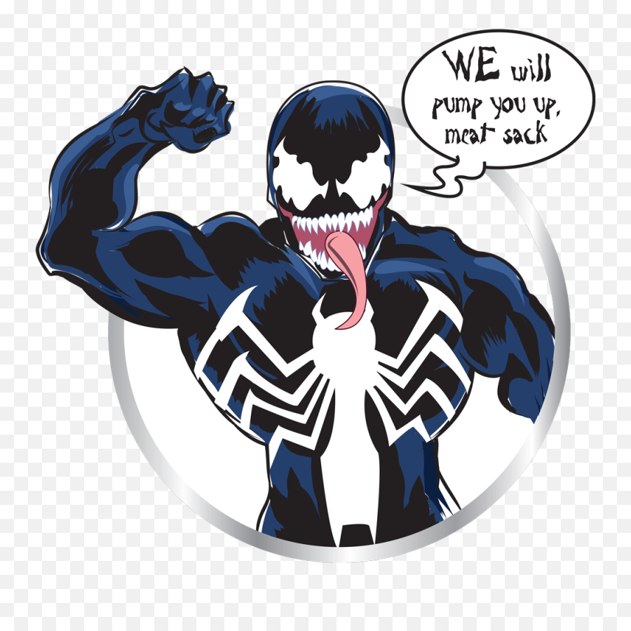 Download Hd The Venom Workout - Venom Transparent Png Image Venom Workout,Venom Transparent