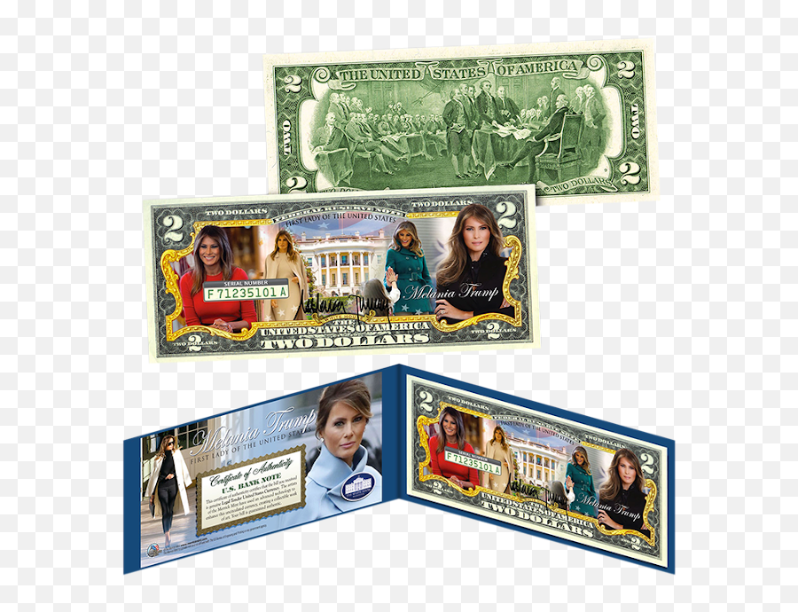 Free Trump Hat - 2 Dollar Bill Independence Day Png,Melania Trump Png