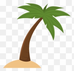 Coconut Palm - Palm Tree With Suitcase Png,Palmas Png