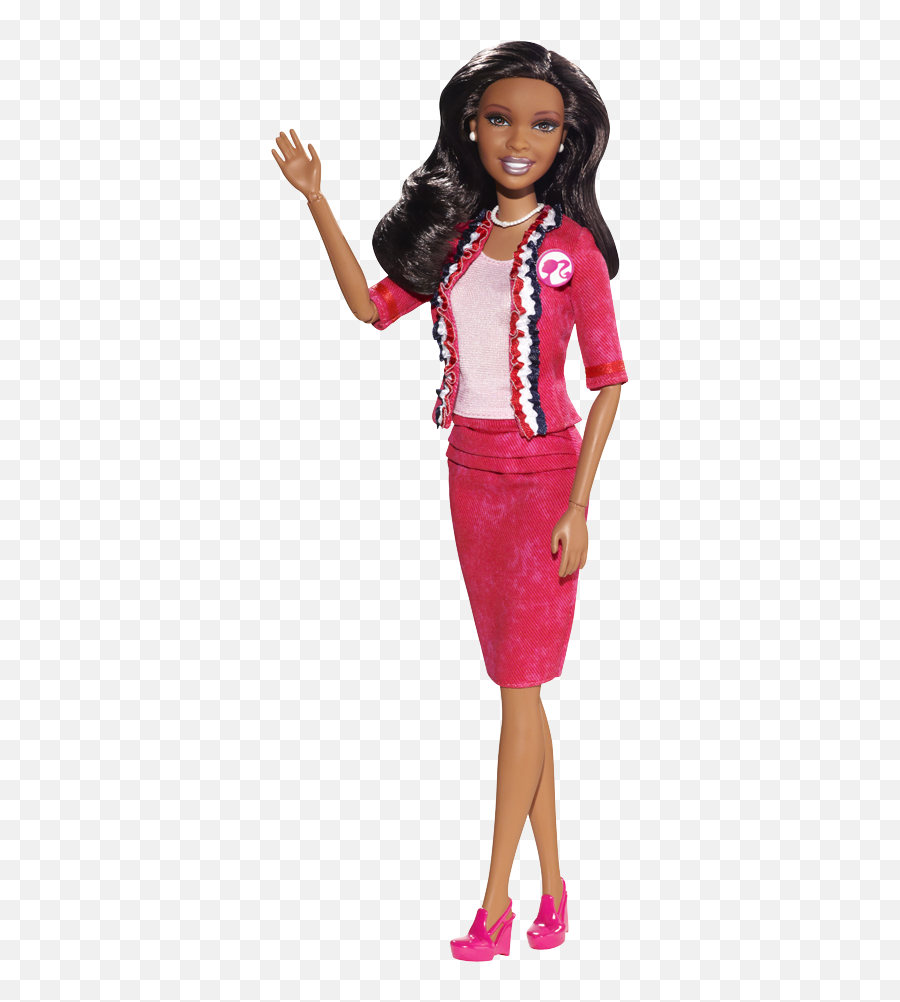 Barbie I Can Beu2026 President B Party Doll African American Png