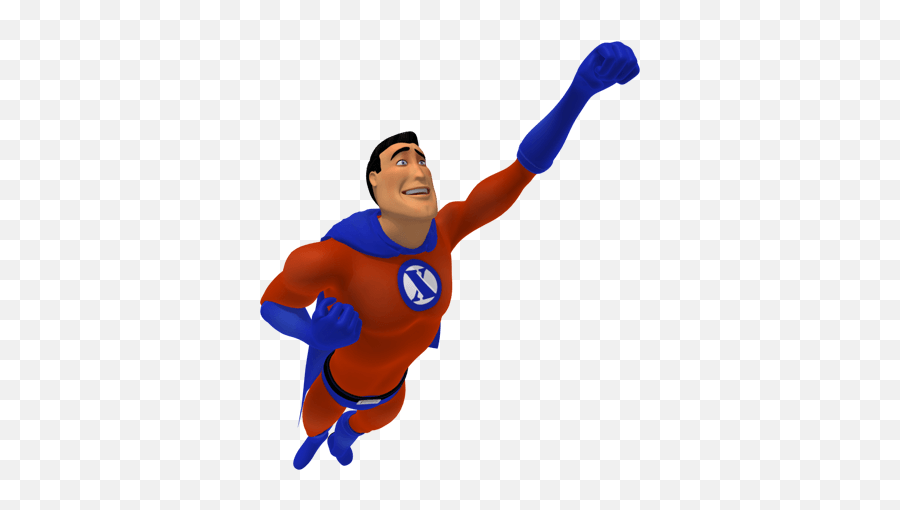 Superhero Flying Png Picture - Cartoon,Superman Flying Png