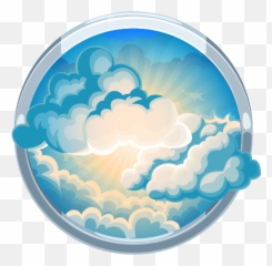 Jesus In Clouds Png Clipart - Full Size 761354
