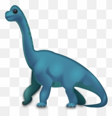 Dinosaur Emoji Free Download Ios - Dinosaur Emoji Png,Brachiosaurus Png
