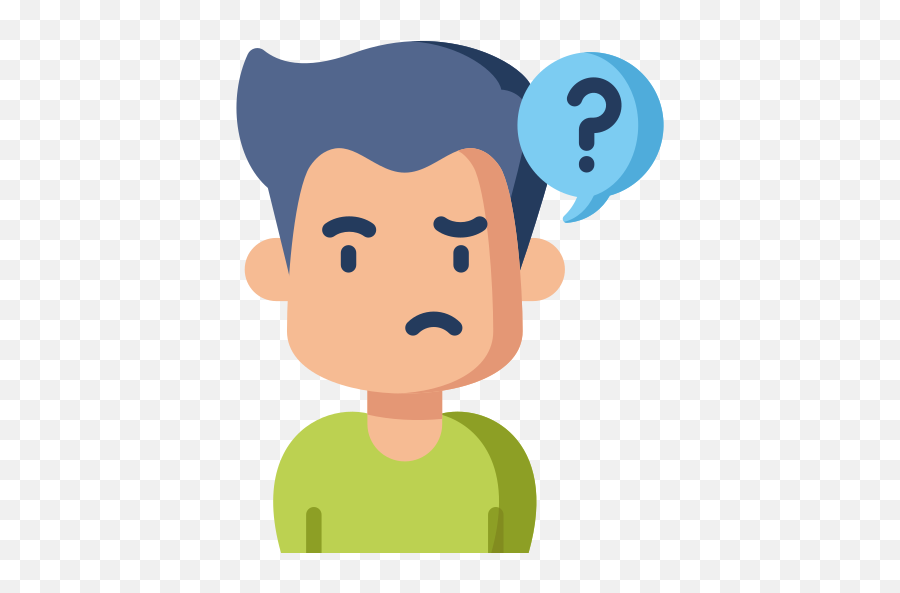 Confused Teacher Clipart Png - Confused Icon,Confused Png