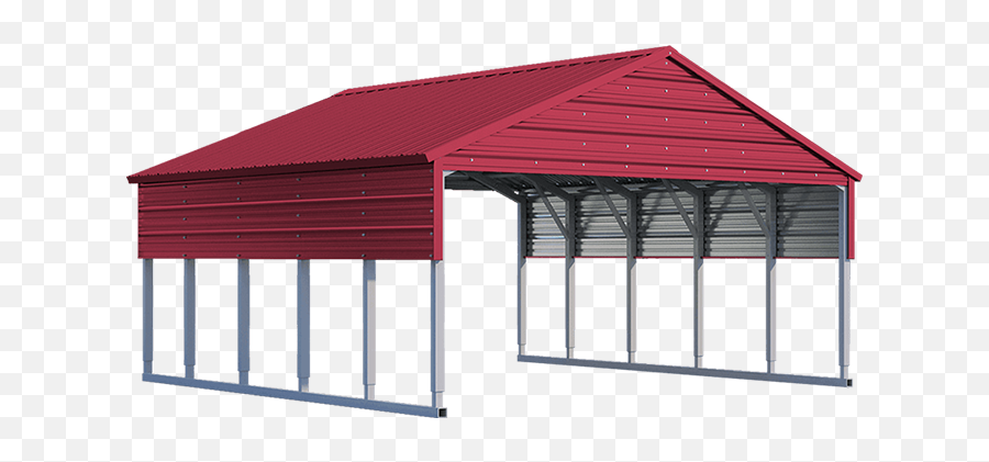 Viking Steel Structures - Metal Carports Garages Barns Shed Steel Shed Png,Metal Png