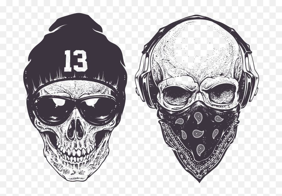 Gangsta Rap Png Free - Skull Tattoo,Rap Png - free transparent png ...