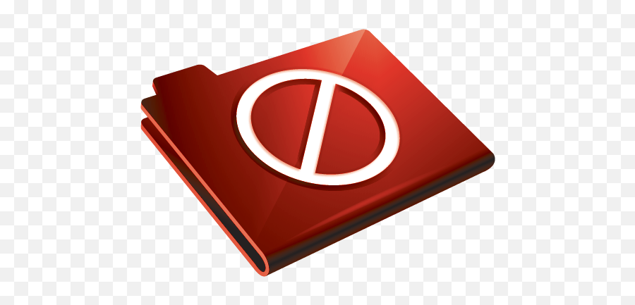 Folder Red Restricted Icon - Pdf Icon Png,Restricted Png