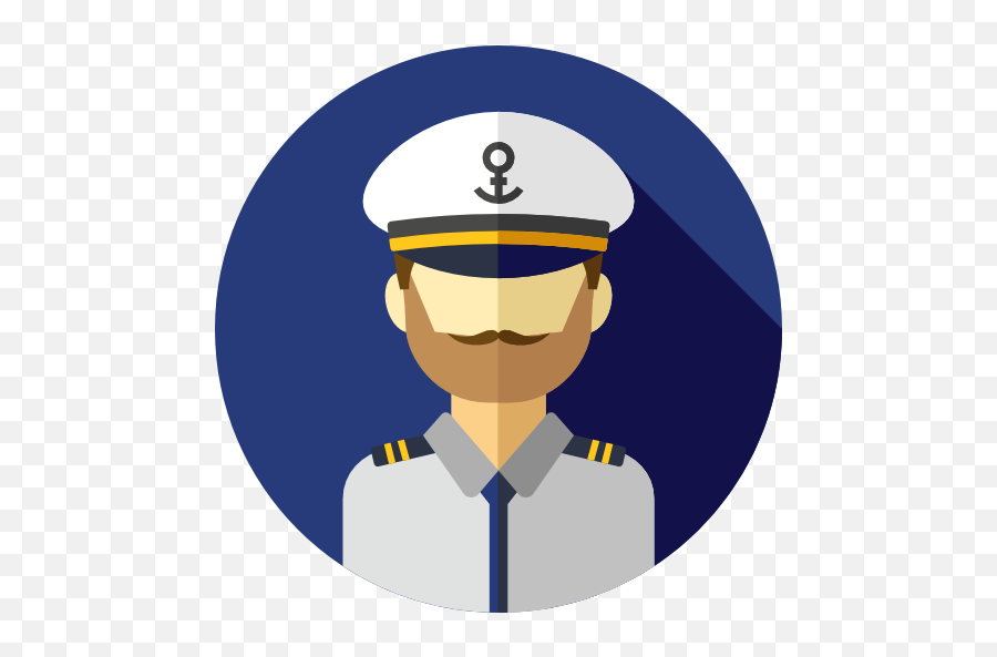 Job Social Captain Profession - Captain Icon Png,Captain Png
