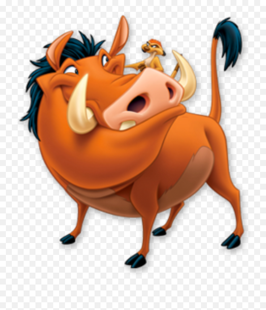 Pumba Png Transparente Para Baixar - Timon And Pumbaa Transparent ...