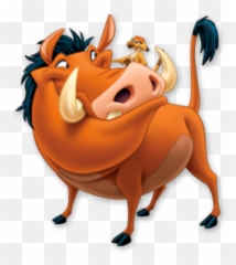 Pumba Png Transparente Para Baixar - Timon And Pumbaa Transparent Background,Pumba Png