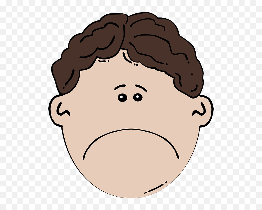 Boy Sad Upset - Free Vector Graphic On Pixabay Sad Boy Face Clipart Png,Sad Guy Png