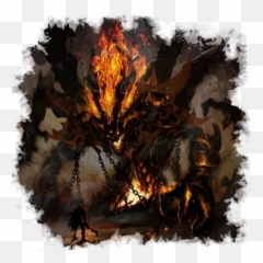 Download Balrog Fan Art Png God Transparent