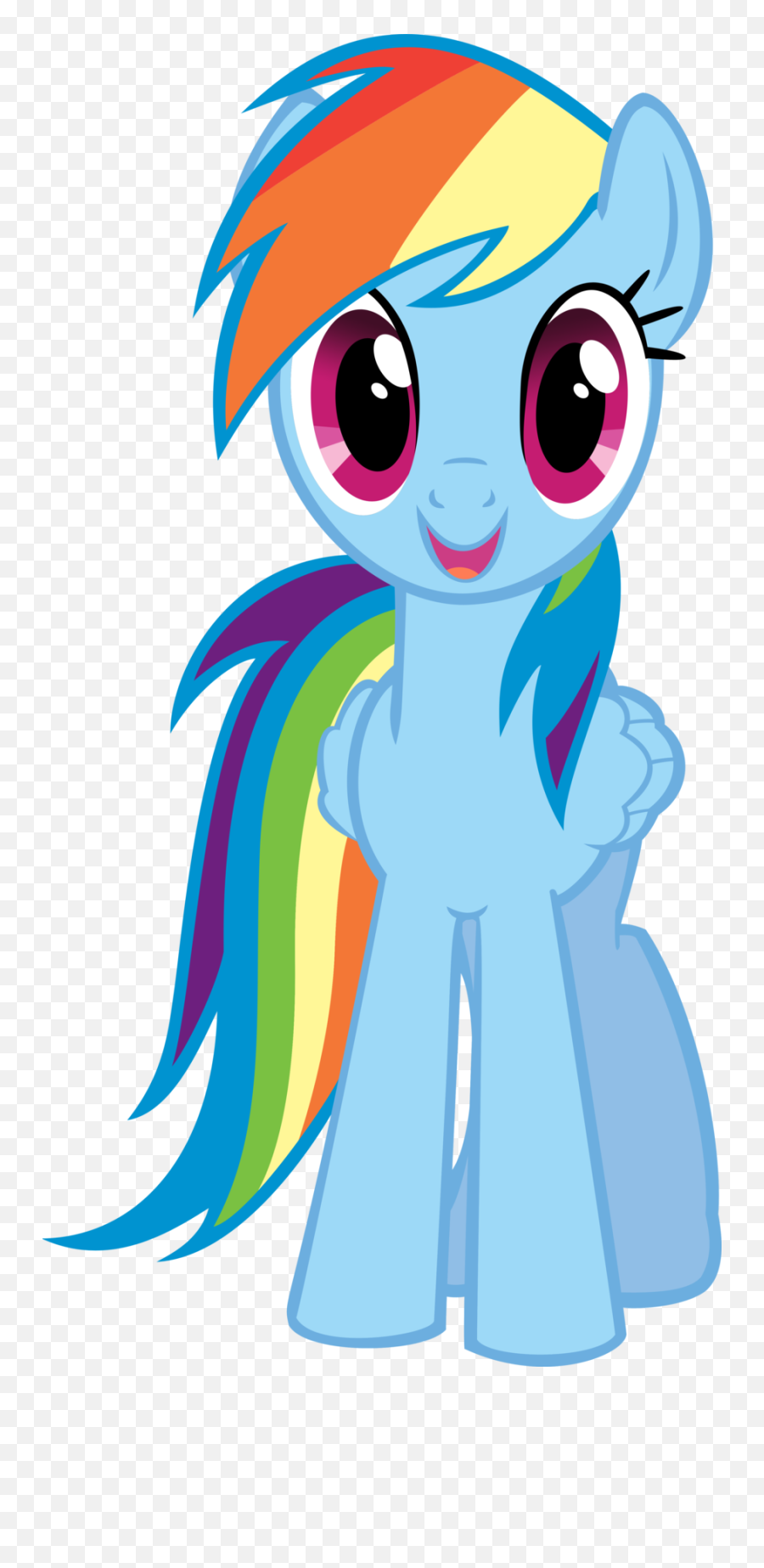 Little Pony Rainbow Dash Coloring Page - Rainbow Dash My Little Pony Characters Png,Rainbow Dash Png