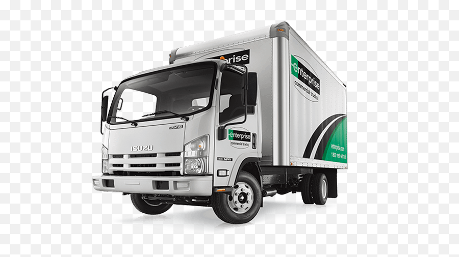 Moving Truck Commercial Trucks - 16 Cabover Truck With Lift Gate Png,Moving Truck Png