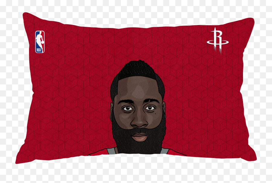 James Harden Pillow Case Face - Cushion Png,Pillow Transparent Background