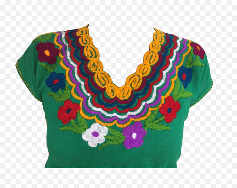 Mexican Blouse With Flowers - Blouse Png,Mexican Png