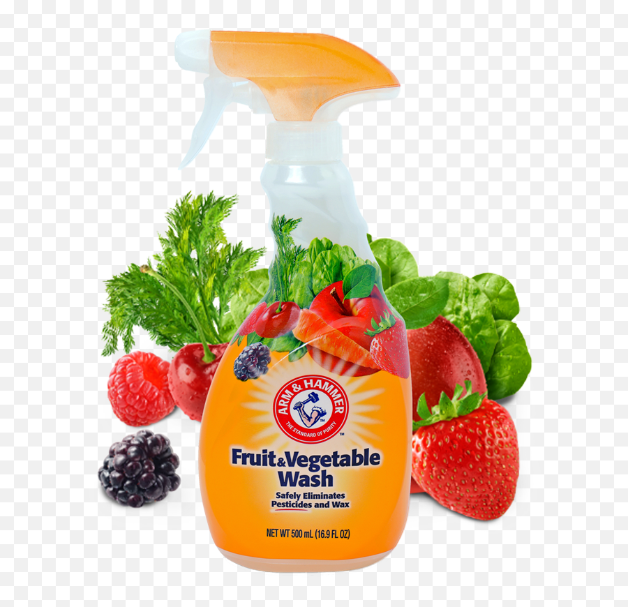 Fruit And Vegetable Wash Arm U0026 Hammer - Fruits And Vegetables Cleaner Png,Fruits Transparent