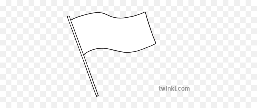Blank Flag Illustration - Black And White Blank Flag Png,Blank Flag Png