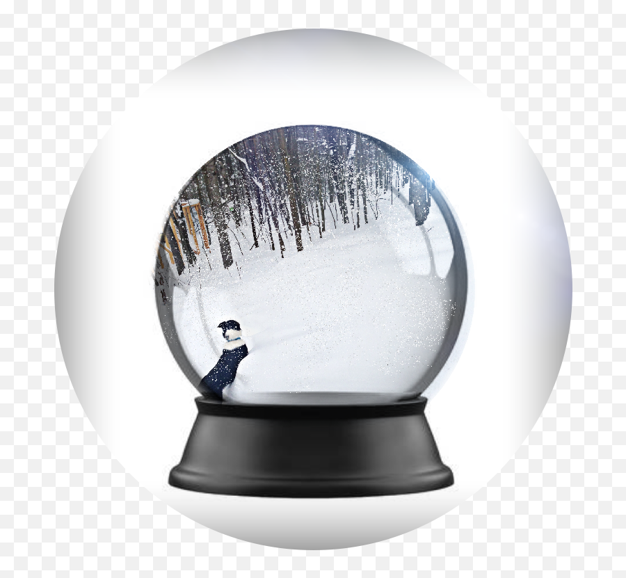 Snow Blizzard Png - Real Empty Snow Globe,Snowglobe Png
