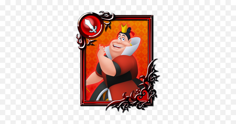 Queen Of Hearts - Kingdom Hearts Queen Of Hearts Png,Queen Of Hearts Card Png
