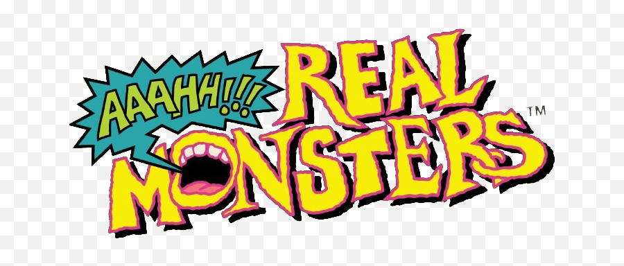 Image - Real Monsters Dvd Logopng Nickelodeon Fandom Aaahh Real Monsters Logo,Nickelodeon Logo Transparent