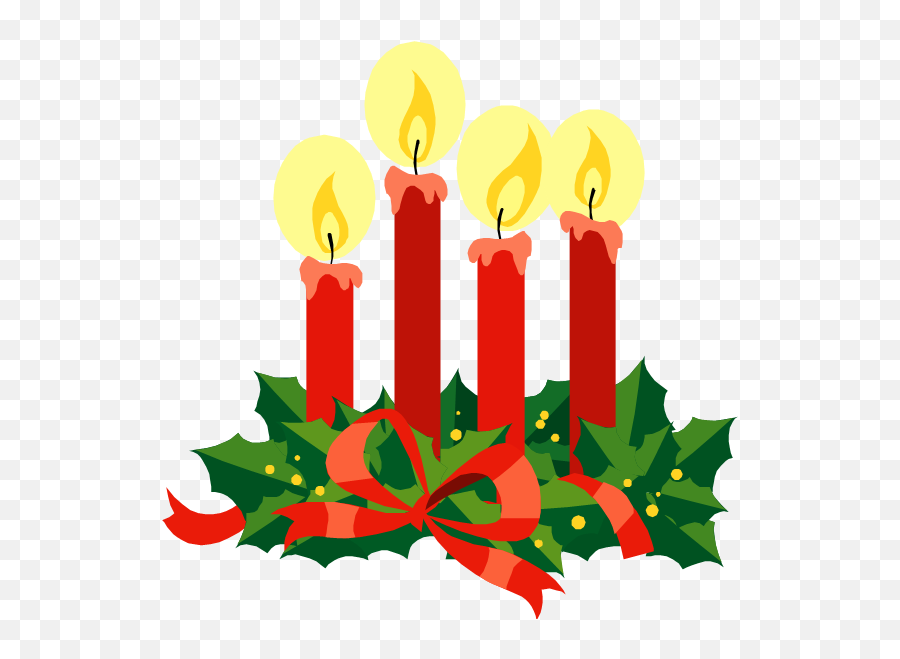 Advent Clipart Cartoon - Christmas Eve Candlelight Service Png,Advent Wreath Png