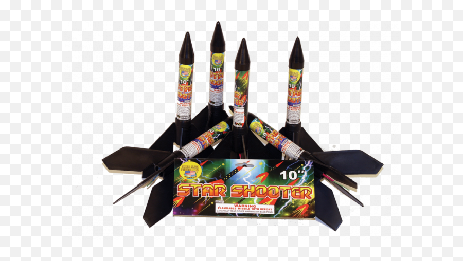 Star Shooter Missile 10 Jakeu0027s Fireworks - 10 Star Shooter Firework Png,Missile Transparent