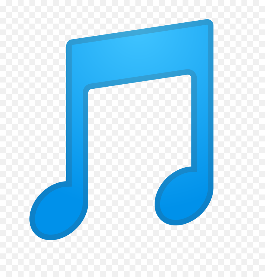 Icon Noto - Transparent Musical Note Emoji Png,Music Note Icon Png