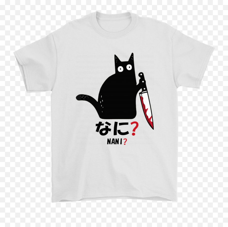 Pin - Shirts Black Cat Knife Nani Png,Bloody Knife Png