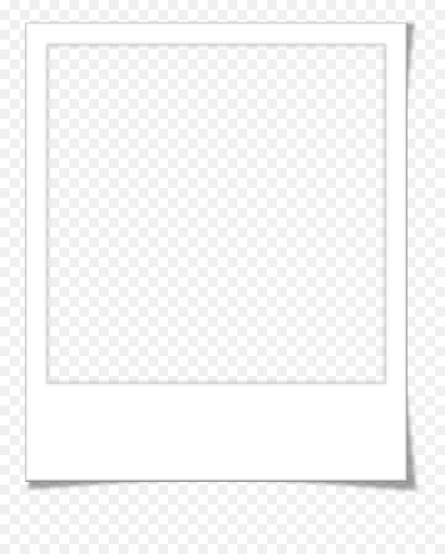Polaroid Clipart Clothesline - Blank Polaroid Transparent Png Clipart Free Download,Polaroid Frame Transparent
