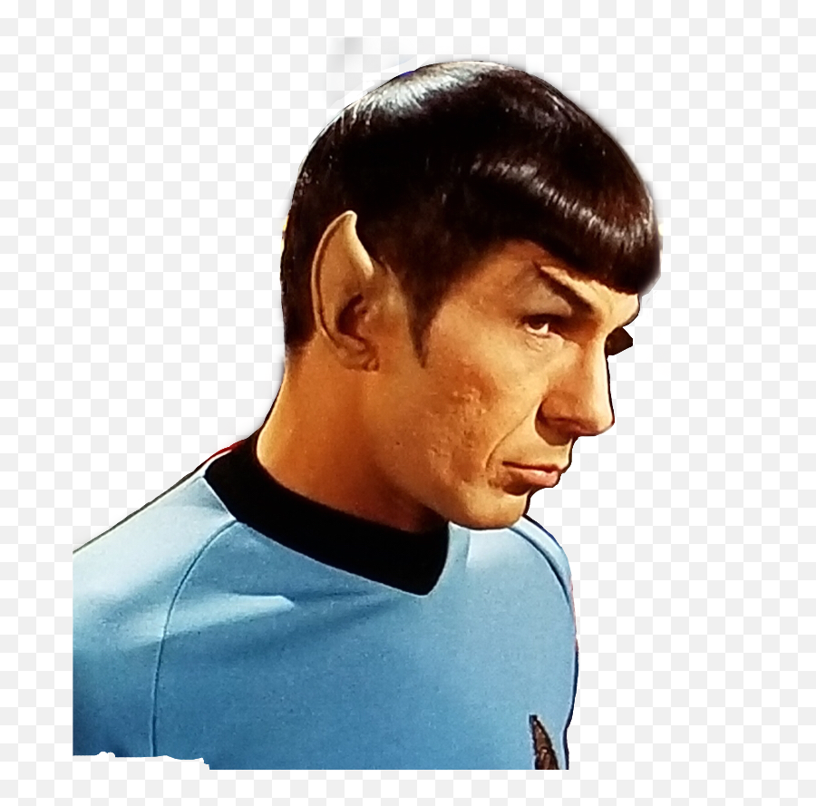 Spock Vulcan Startrektos Startrek Sticker By B - For Adult Png,Spock Png